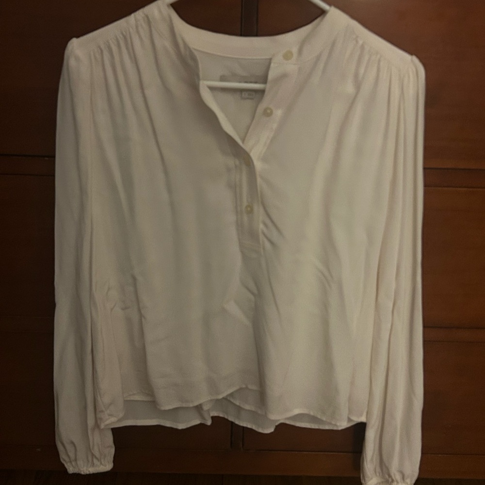 Elegant White Women's Blouse